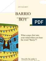 Barrio Boy - Group 5