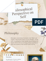 Philosophical Perspective On Self