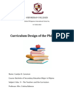 Curriculum Design Research