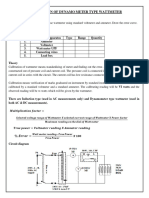 Calibration Wattmeter