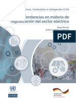 (Cepal) 2022 Tendencias en Materia de Digitalización Del Sector Eléctrico