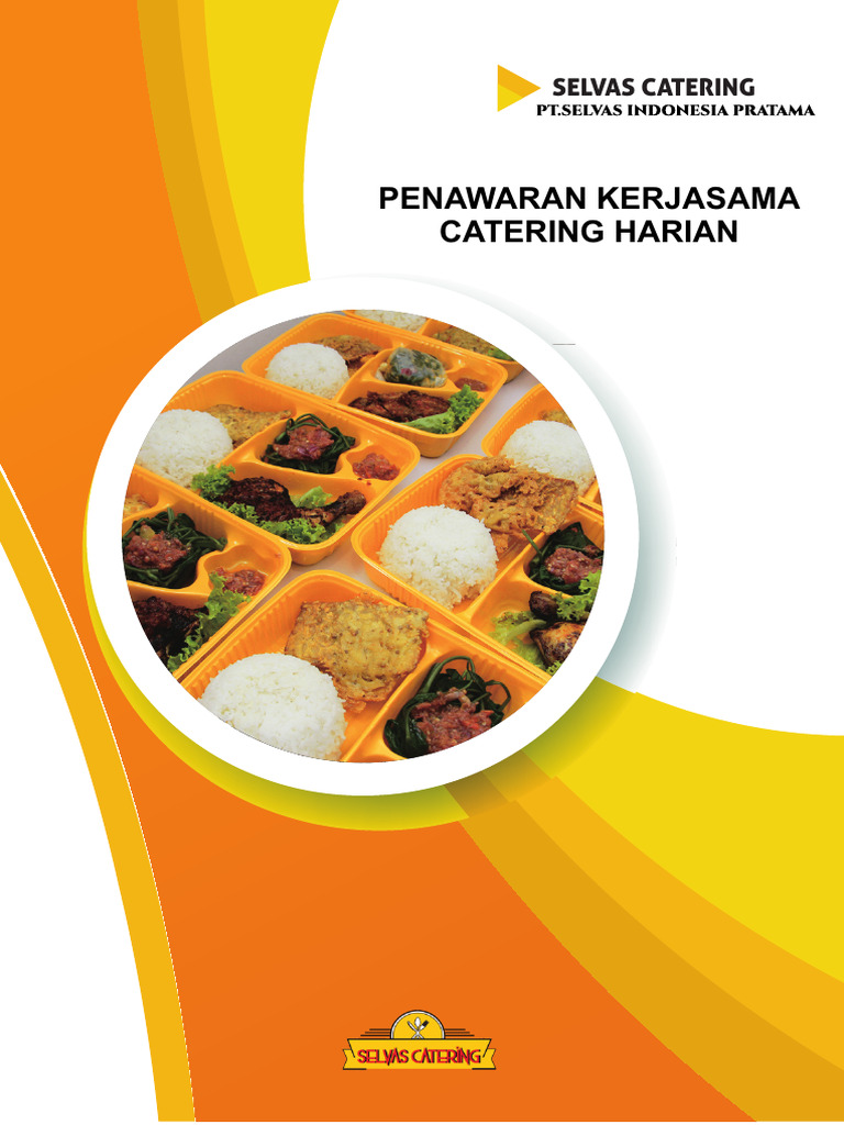 Proposal Penawaran Catering Harian 2024 Pdf Memasak Makanan Anggur
