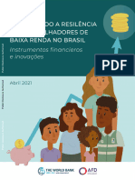 Enhancing Resilience of Low Income Workers in Brazil Financial Instruments and Innovations