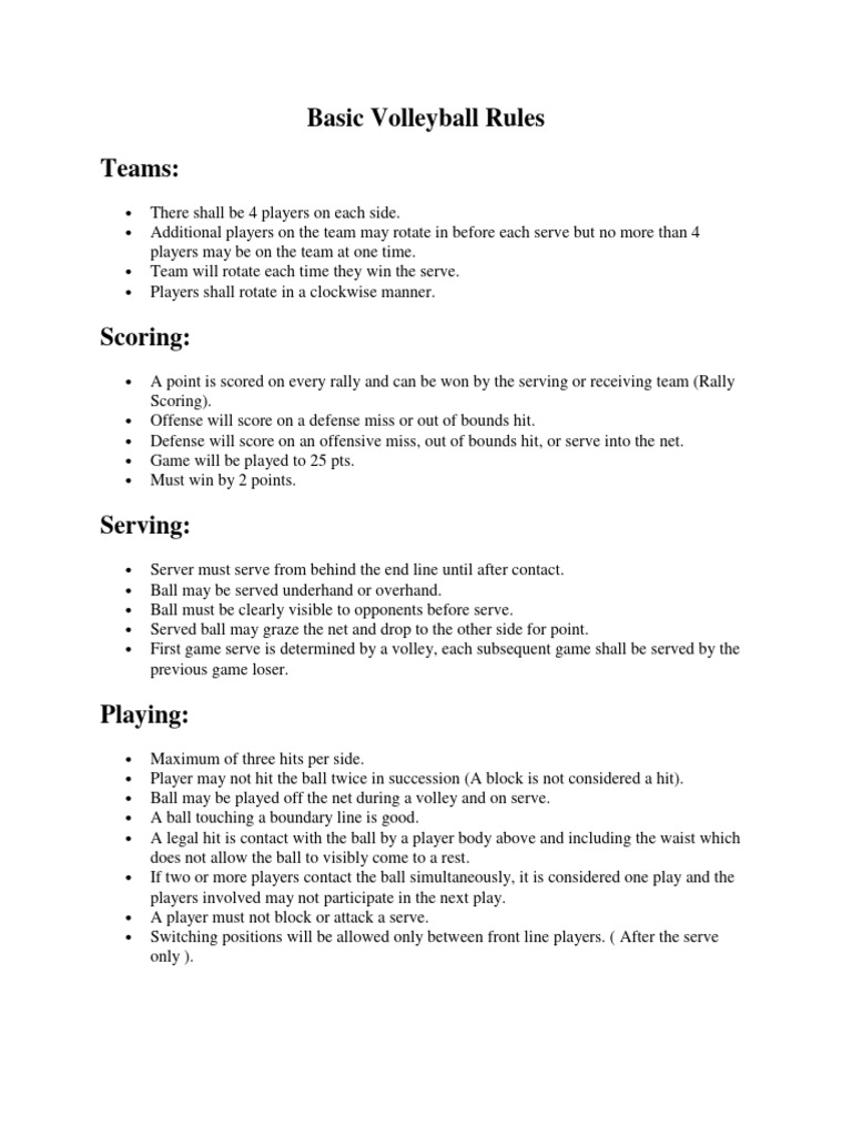 basic-volleyball-rules-pdf-volleyball-team-sports