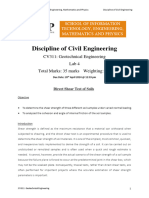 CV 311 - Lab 4 - Direct Shear Test