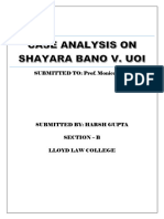 Shayara Bano v. Union of India