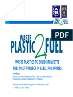 waste plastic to fuel