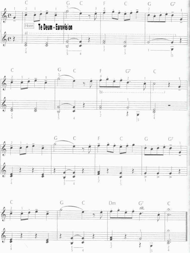 Tedeum Pdf