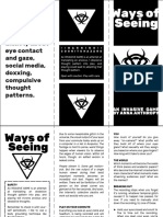 Ways of Seeing trifold