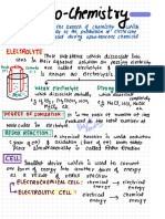 Electrochemistry