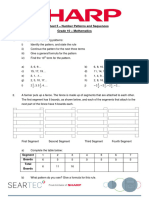 Worksheet 5 Number Patterns and Sequences Grade 10 Mathematics
