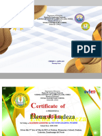CERTIFICATES For Recognition 2