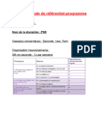 Fiche Prépa PSE Progression