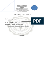 CERTIFICATE OF ENROLMENT 1