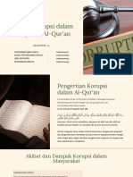 Hukuman Korupsi Dalam Perspektif Al Quran