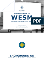 Wesm Overview Doe