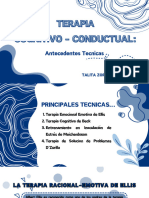 Terapia Cognitivo - Conductual TALITA ZORRILLA CARHUAJULCA