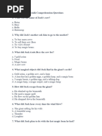 Grade 3 ELA TCAP Practice Test | PDF | Ice | Golf Course