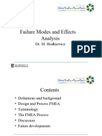 Failure Modes and Effects