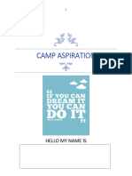 Camp Aspiration Booklet For Students 2023