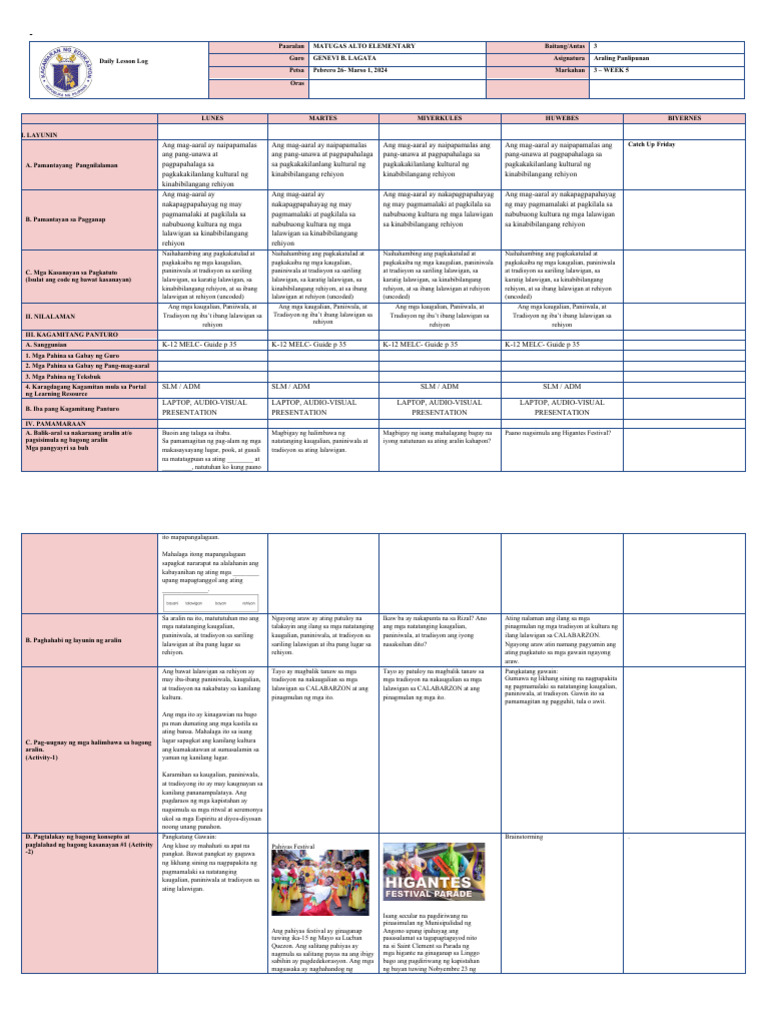 AP - Week 5 | PDF