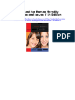 Full Download Test Bank For Human Heredity Principles and Issues 11Th Edition 2 PDF