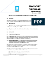 CAA AC AWS001 Aircraft Registration and Deregistration