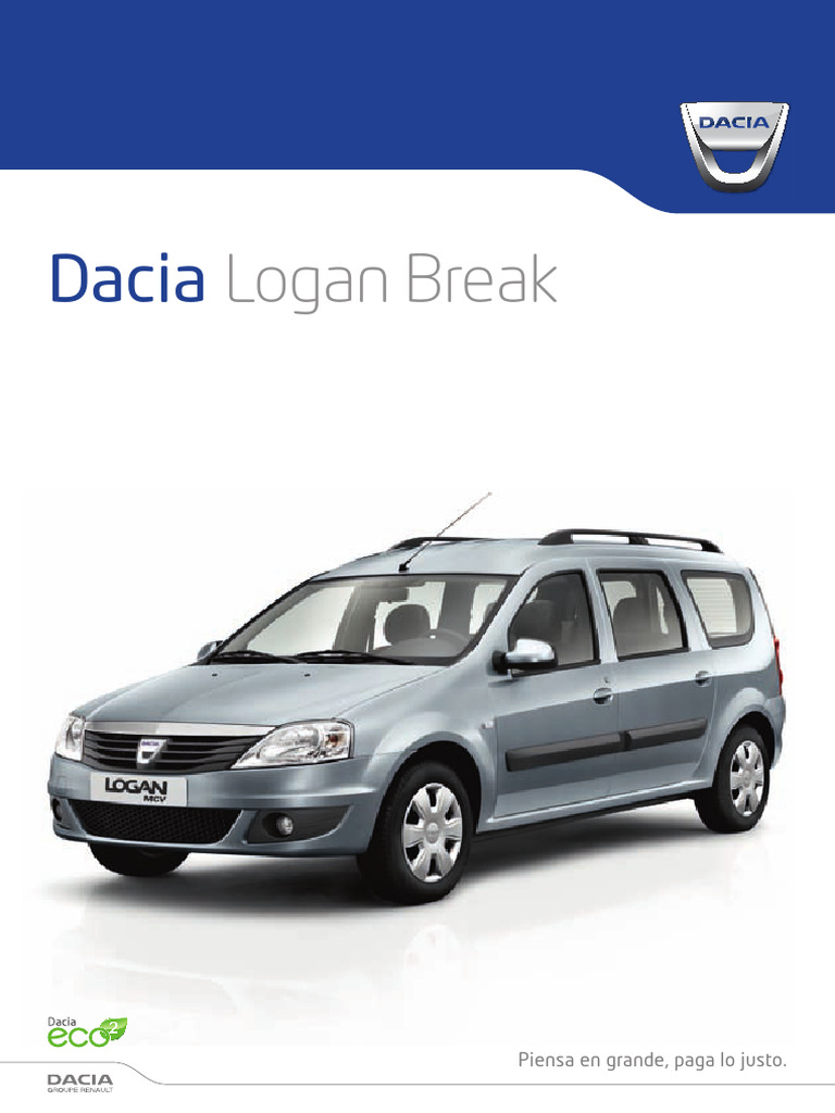 Brochure Dacia Logan Break | PDF | Airbag | Renault