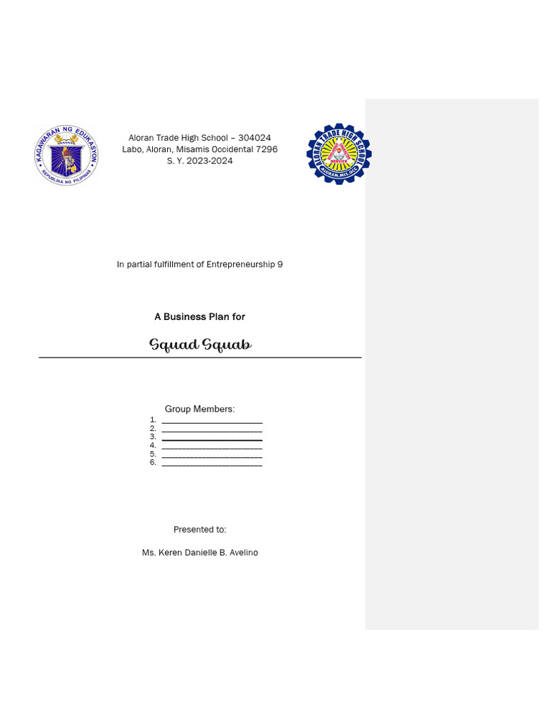 Business Plan Format Updated 2024 Pdf Restaurants Brand