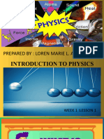 Physics Week 1