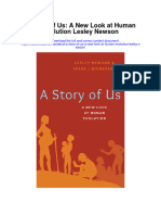 Download A Story Of Us A New Look At Human Evolution Lesley Newson full chapter pdf scribd
