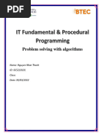 1618 IT Fundamental & Procedural Programming