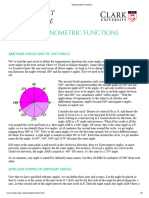 Week 009 Trigonometric Functions