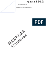 BADIOU, ALAIN - El Despertar de La Historia (Por Ganz1912)