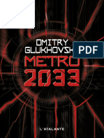 Metro 2033 Dmitry Glukhovsky