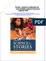 Dwnload Full Science Stories Science Methods For Elementary and Middle School Teachers PDF