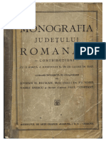 Monografia Judetului Romanati - Ricman - PDF - Buna