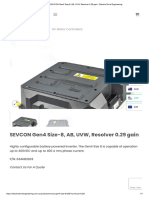 SEVCON Gen4 Size-8, AB, UVW, Resolver 0.29 Gain - Electric Drive Engineering