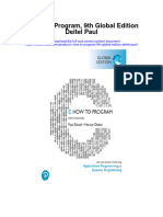 Download C How To Program 9Th Global Edition Deitel Paul full chapter pdf scribd