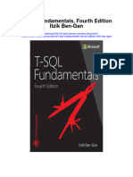 Download T Sql Fundamentals Fourth Edition Itzik Ben Gan full chapter pdf scribd