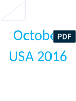 2016 October US