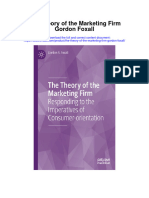 Download The Theory Of The Marketing Firm Gordon Foxall full chapter pdf scribd