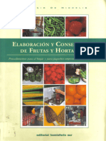 De Michelis Antonio-Elaboración Yconservacion de Frutas y Hortalizas