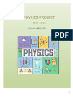 Faizah - Physics Project
