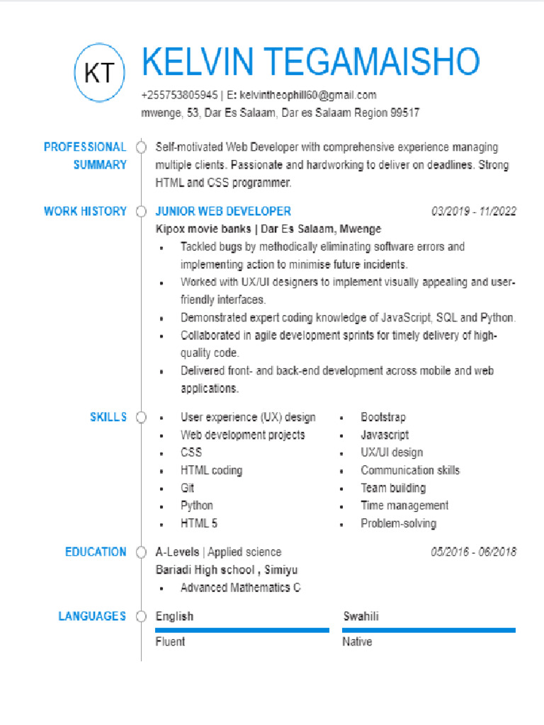 My CV | PDF