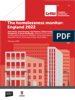 The Homelessness Monitor England 2022 Report