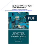 Download Structural Injustice And Workers Rights Virginia Mantouvalou full chapter pdf scribd