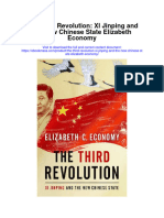 Download The Third Revolution Xi Jinping And The New Chinese State Elizabeth Economy full chapter pdf scribd