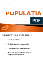 Curs 3. Populatia