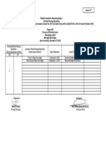 Barangay Road Clearing Form Monthly (Annex A)